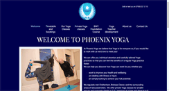Desktop Screenshot of phoenixyoga.co.uk